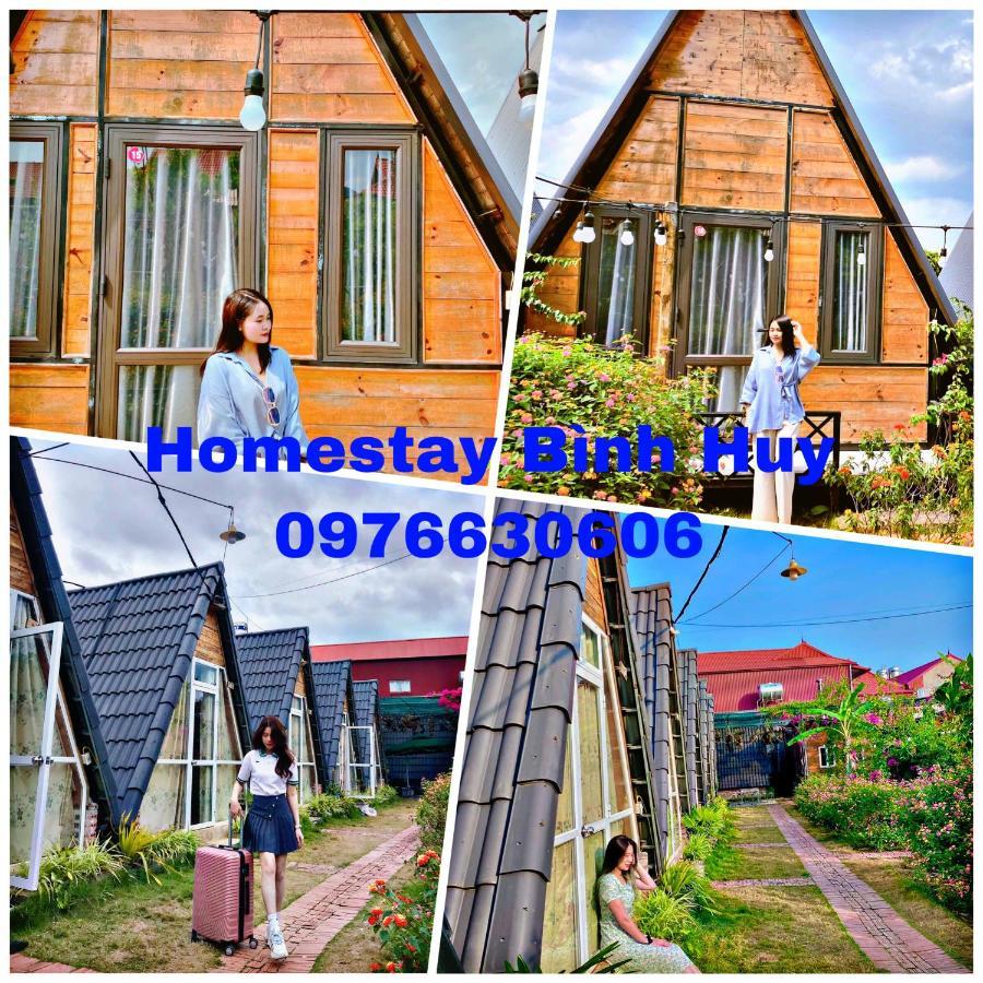 מוק צ'או Bugalow Binh Huy Homestay מראה חיצוני תמונה
