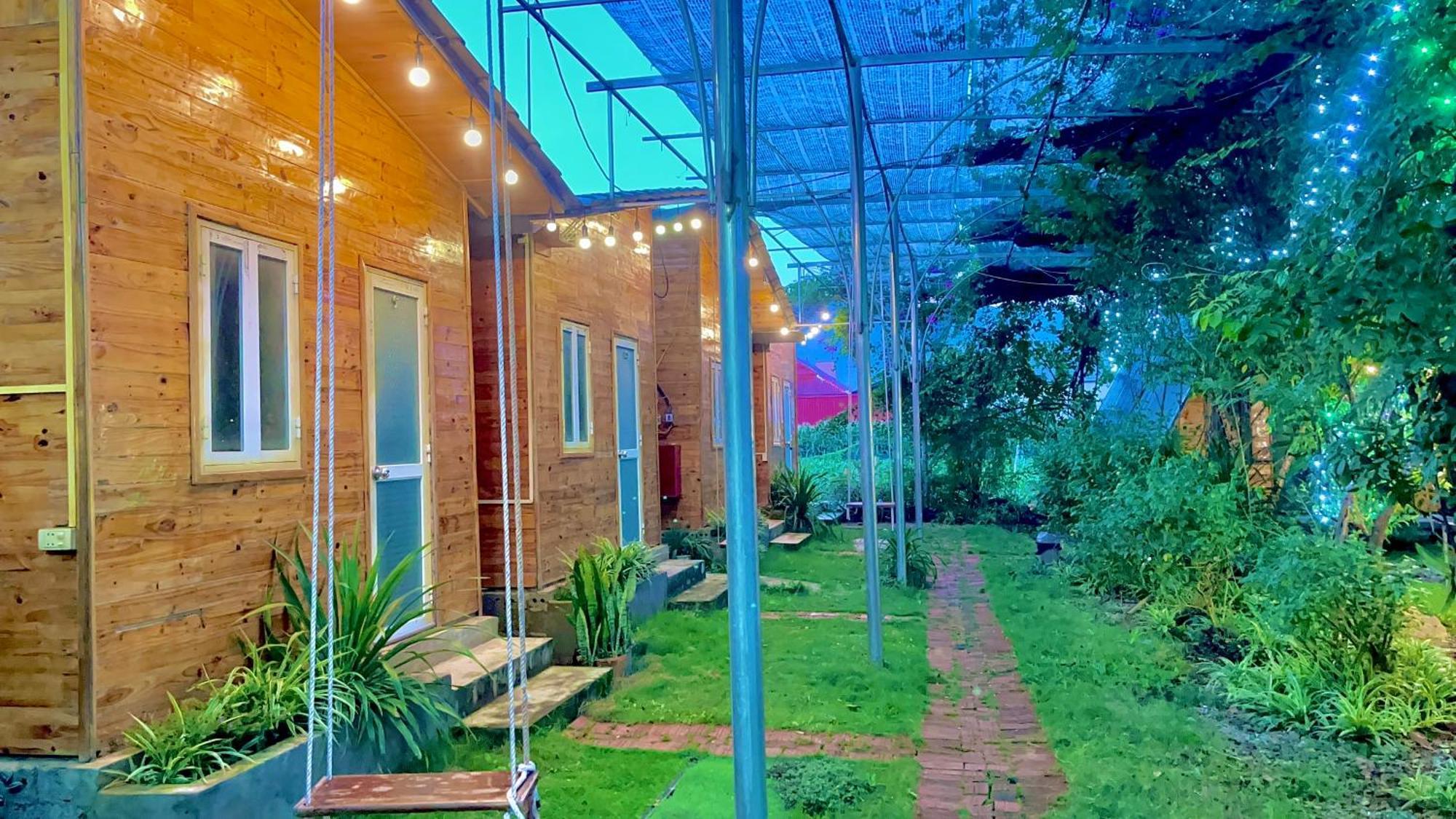 מוק צ'או Bugalow Binh Huy Homestay מראה חיצוני תמונה