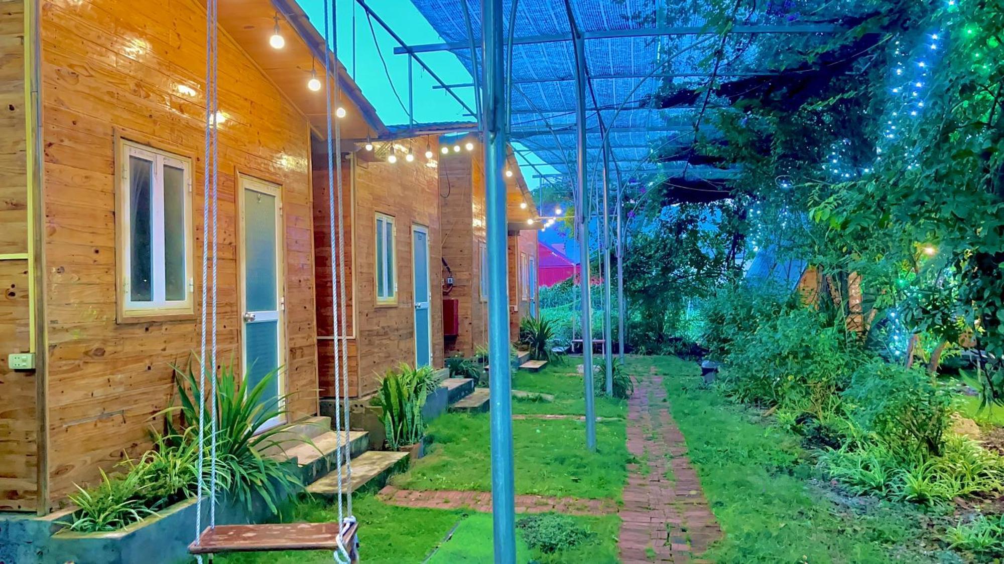 מוק צ'או Bugalow Binh Huy Homestay מראה חיצוני תמונה